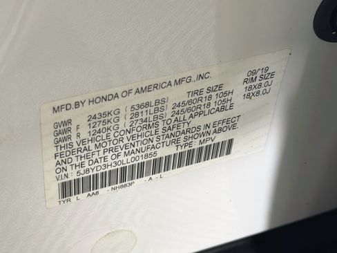 Used 2020 Acura MDX FWD image 12