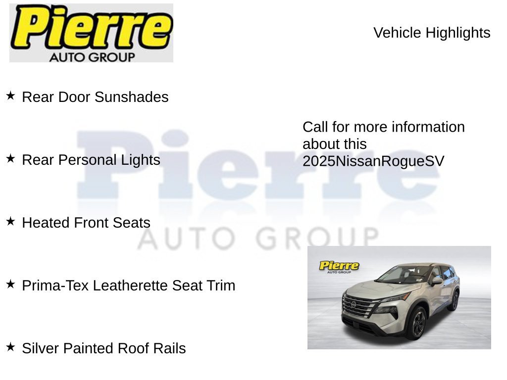 Used 2025 Nissan Rogue SV AWD/4WD image 14