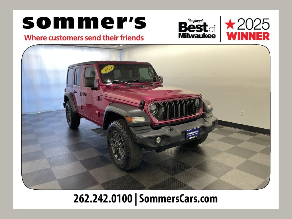 Used 2024 Jeep Wrangler Unlimited Sport AWD/4WD 360° Tour
