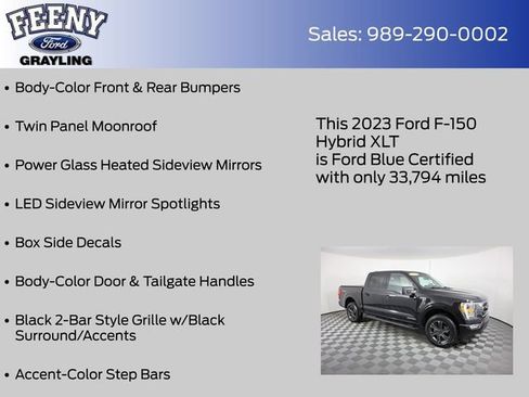 Certified 2023 Ford F150 XLT w/ Equipment Group 302A High AWD/4WD image 25