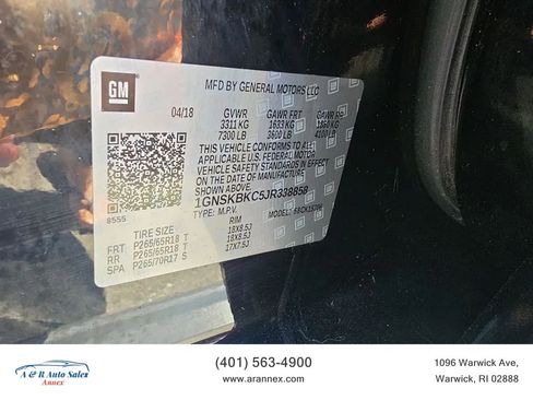 Used 2018 Chevrolet Tahoe LT AWD/4WD image 21