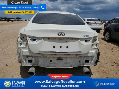 Used 2016 INFINITI Q50 3.0t Premium w/ Driver Assistance Package RWD image 8
