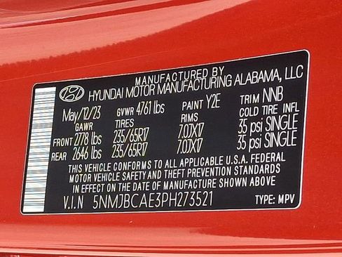 Certified 2023 Hyundai Tucson SEL AWD/4WD image 25