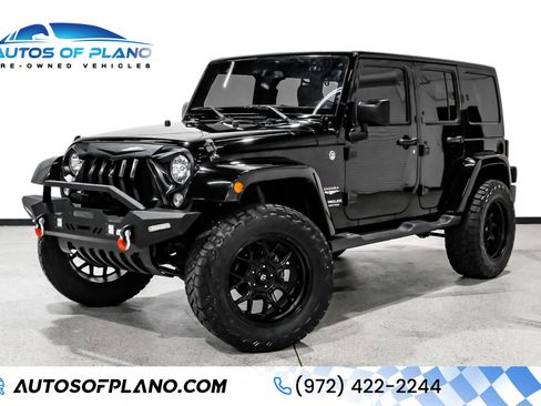 Used 2015 Jeep Wrangler Unlimited Sahara w/ Connectivity Group image 1