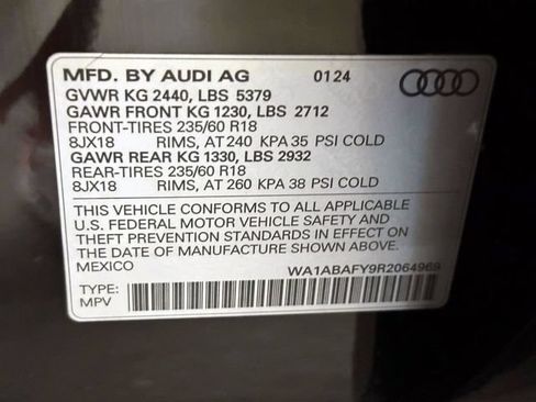 Certified 2024 Audi Q5 Premium w/ Convenience Package AWD/4WD image 35