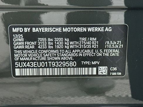 New 2026 BMW X5 xDrive50e w/ M Sport Package image 24