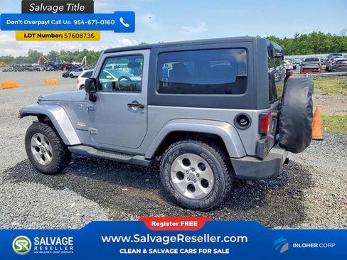 Used 2014 Jeep Wrangler Sahara w/ Connectivity Group AWD/4WD image 3