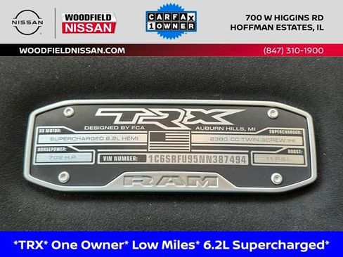 Used 2022 RAM 1500 TRX w/ TRX Level 1 Equipment Group AWD/4WD image 27