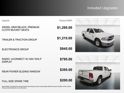 Used 2023 RAM 1500 Classic SLT w/ Trailer & Traction Group image 4