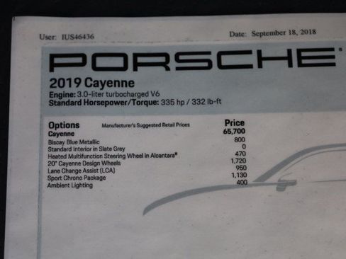 Used 2019 Porsche Cayenne AWD/4WD image 52