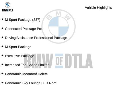 Used 2022 BMW 750i xDrive w/ Executive Package