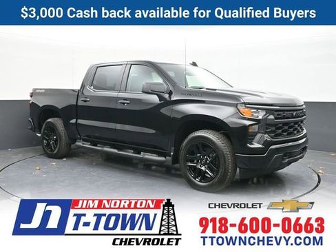 New 2026 Chevrolet Silverado 1500 Custom w/ LPO, Dark Essentials Package image 1