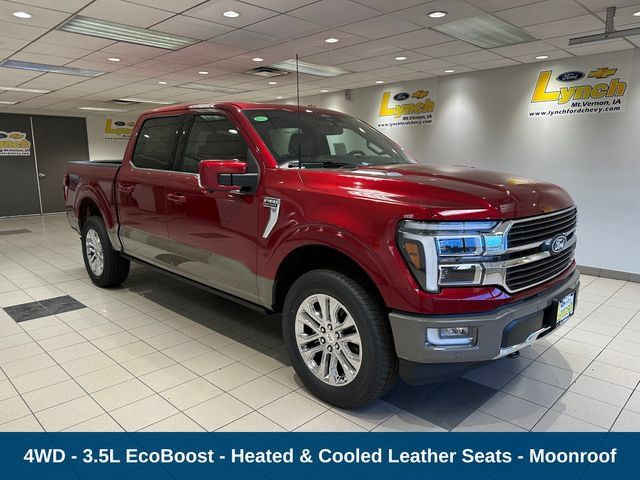 New 2026 Ford F150 King Ranch w/ Equipment Group 601A High AWD/4WD 360° Tour