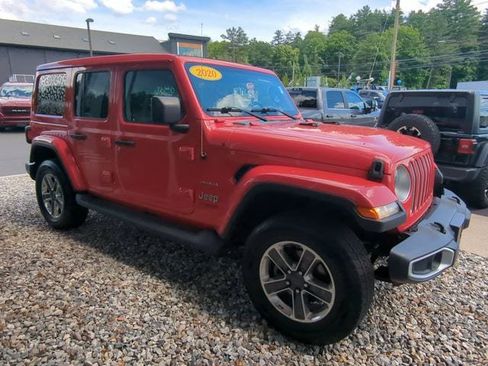 Used 2020 Jeep Wrangler Unlimited Sahara w/ Cold Weather Group AWD/4WD image 3