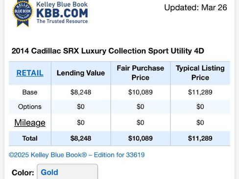 Used 2014 Cadillac SRX Luxury w/ Driver Awareness Package image 17
