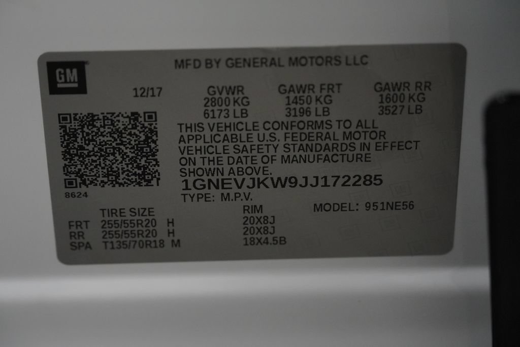 Used 2018 Chevrolet Traverse Premier w/ Redline Edition AWD/4WD image 47