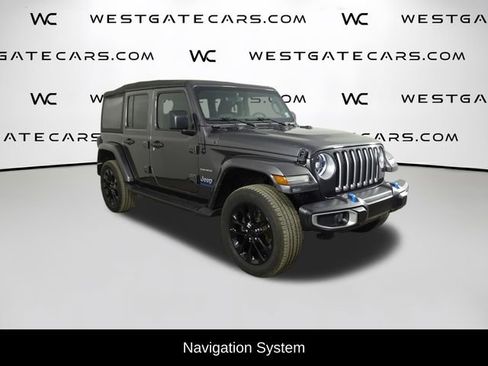 Used 2023 Jeep Wrangler Unlimited Sahara AWD/4WD image 2