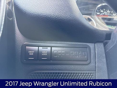 Used 2017 Jeep Wrangler Unlimited Rubicon w/ Cold Weather Group AWD/4WD image 23