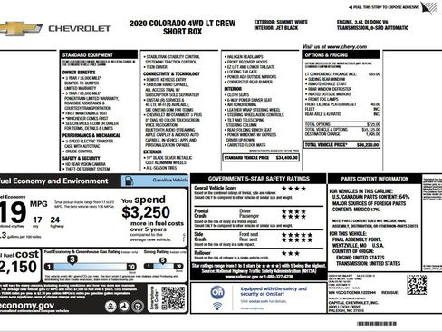 Used 2020 Chevrolet Colorado LT w/ LT Convenience Package image 10