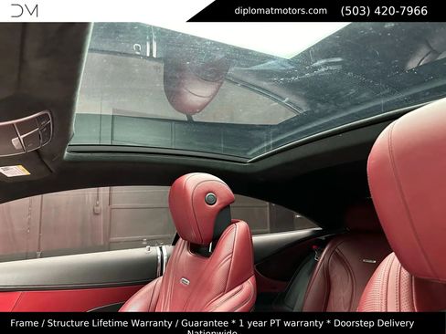 Used 2019 Mercedes-Benz S 63 AMG 4MATIC Coupe w/ Carbon Fiber Exterior Package image 46