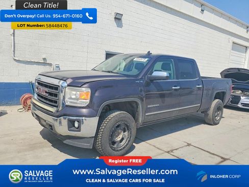 Used 2015 GMC Sierra 1500 SLT AWD/4WD image 1