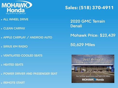 Used 2020 GMC Terrain Denali w/ Denali Premium Package AWD/4WD image 4