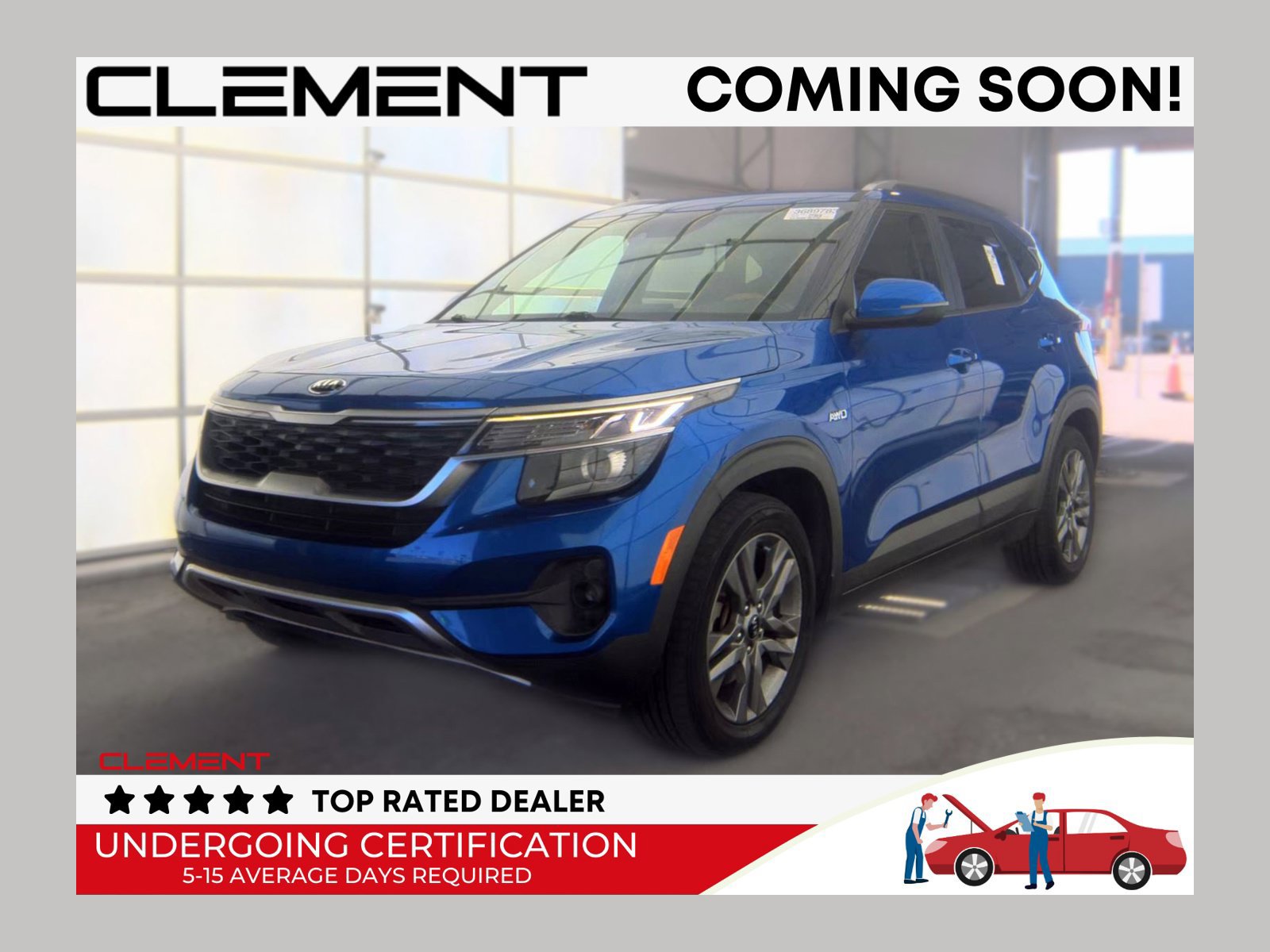 Used 2021 Kia Seltos S AWD/4WD image 1