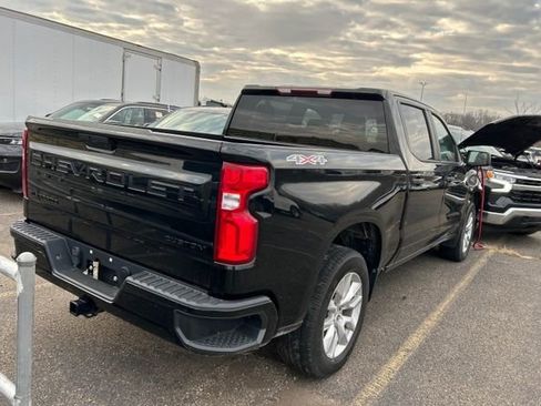 Used 2021 Chevrolet Silverado 1500 Custom w/ LPO, Dark Essentials Package AWD/4WD image 2
