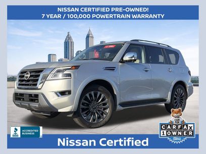 Certified 2024 Nissan Armada Platinum w/ Captain's Chairs Package