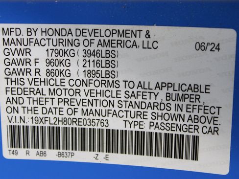 Used 2024 Honda Civic Sport image 38