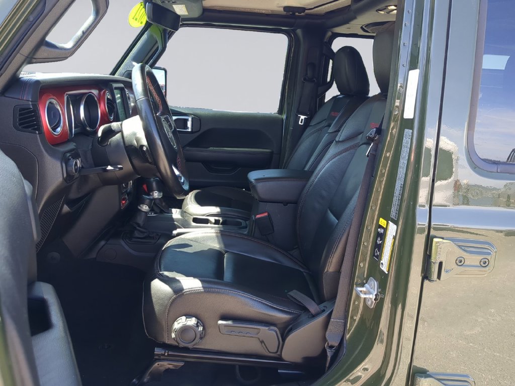 Used 2021 Jeep Wrangler Unlimited Rubicon w/ Uconnect 4C Nav & Sound Group AWD/4WD image 12