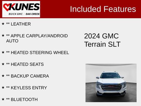 Used 2024 GMC Terrain SLT AWD/4WD image 2