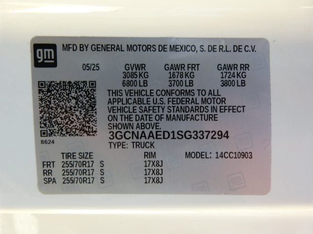 Used 2025 Chevrolet Silverado 1500 W/T RWD image 32