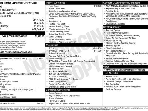 Used 2022 RAM 1500 Laramie AWD/4WD image 4