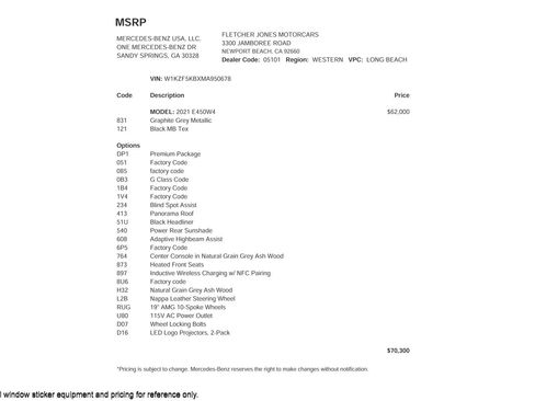 Certified 2021 Mercedes-Benz E 450 4MATIC Sedan image 26