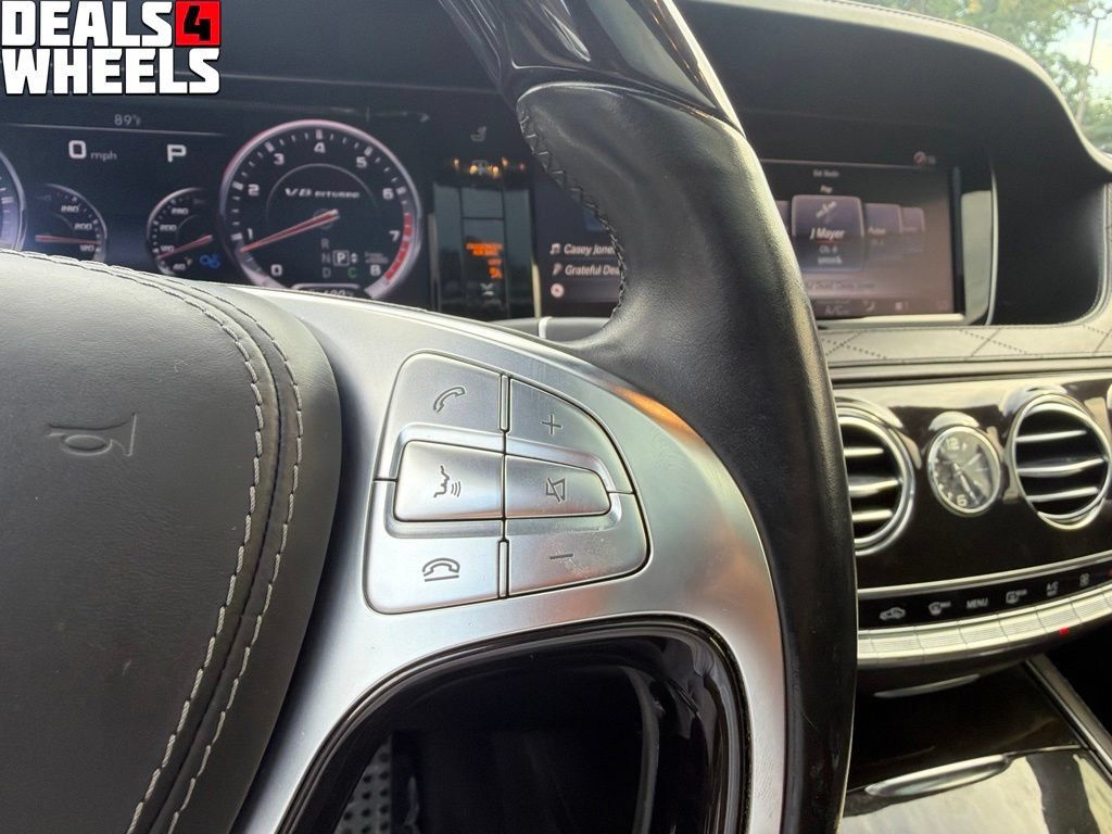 Used 2015 Mercedes-Benz S 63 AMG 4MATIC Sedan w/ Executive Rear Seat Package image 27