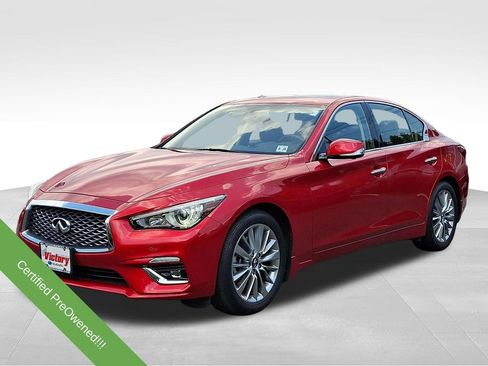 Used 2023 INFINITI Q50 Luxe w/ Cargo Package AWD/4WD image 3