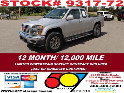 Used 2012 GMC Canyon W/T AWD/4WD image 3