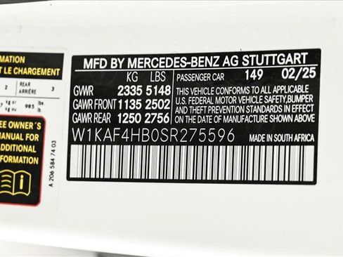 Certified 2025 Mercedes-Benz C 300 4MATIC Sedan image 27