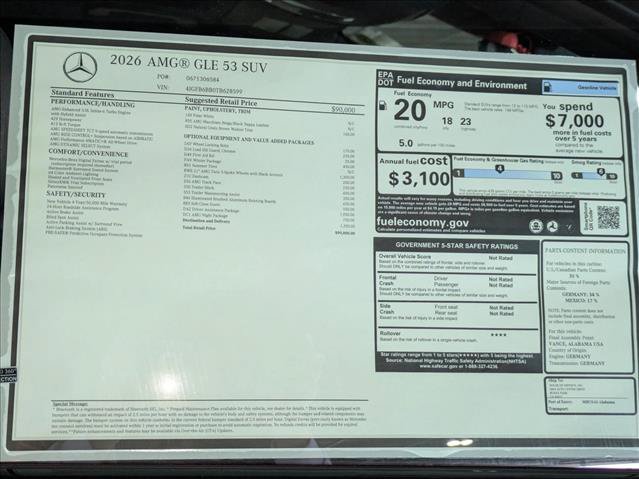 New 2026 Mercedes-Benz GLE 53 AMG 4MATIC image 18