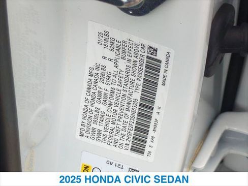 Certified 2025 Honda Civic LX image 26