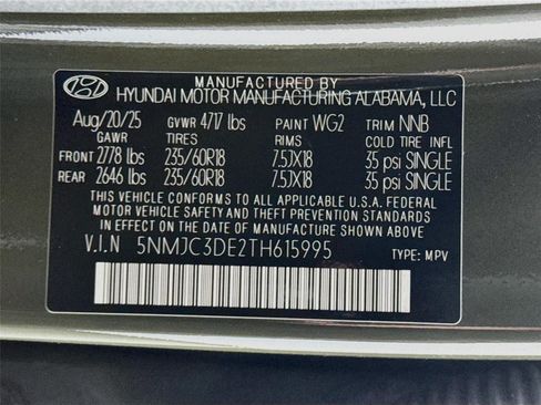 Certified 2026 Hyundai Tucson SEL FWD image 33