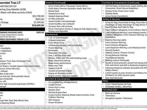 Used 2025 Chevrolet Trax LT w/ LT Convenience Package FWD image 5