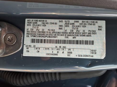 Certified 2023 Ford Escape Active w/ Tech Pack #2 image 23