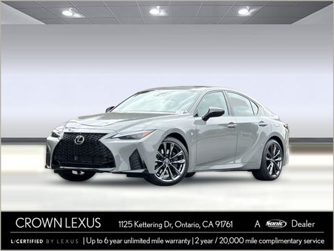 Used 2025 Lexus IS 350 F Sport w/ Navigation Package AWD/4WD image 1