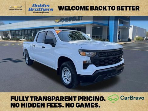 Certified 2023 Chevrolet Silverado 1500 W/T w/ WT Value Package AWD/4WD image 1