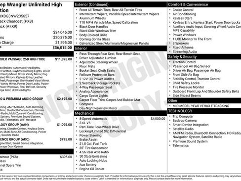 Used 2022 Jeep Wrangler Unlimited Sport AWD/4WD image 33