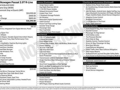 Used 2018 Volkswagen Passat 2.0T R-Line image 5