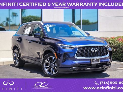 Certified 2023 INFINITI QX60 Luxe w/ Performance Audio Package FWD image 1