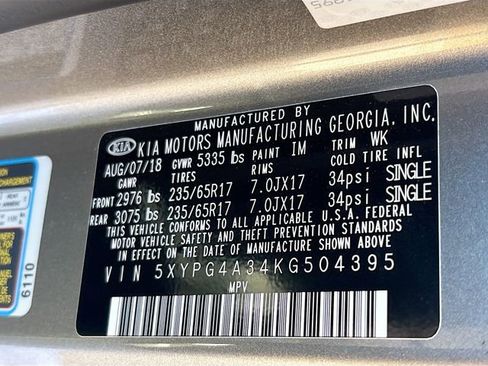 Used 2019 Kia Sorento L image 40